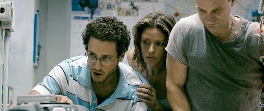 SPLINTER, from left: Paulo Costanzo, Jill Wagner, Shea Whigham, 2008. ©Magnolia Pictures