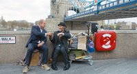 BREAKING THE BANK, from left, Kelsey Grammer, Pearce Quigley, 2014, ©Universal Home Entertainment