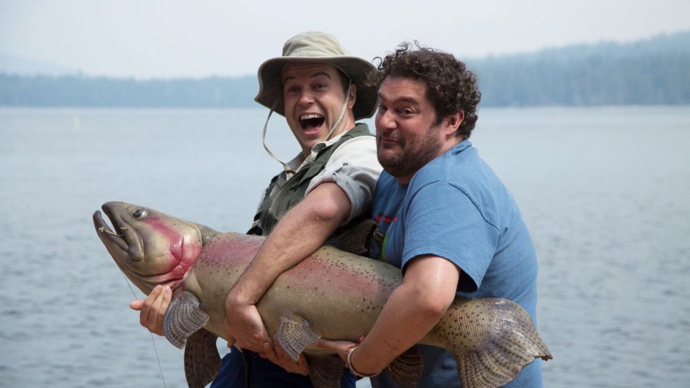 BROTHER NATURE, from left: Taran Killam, Bobby Moynihan, 2016, © Samuel Goldwyn Films