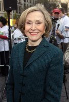Joan Ganz Cooney at a public appearance for SESAME STREET Day Commemorates Show''s 40th Anniversary, Dante Park at 64th Street in Manhattan, New York, NY November 9, 2009. Photo By: Rob Kim/Everett Collection