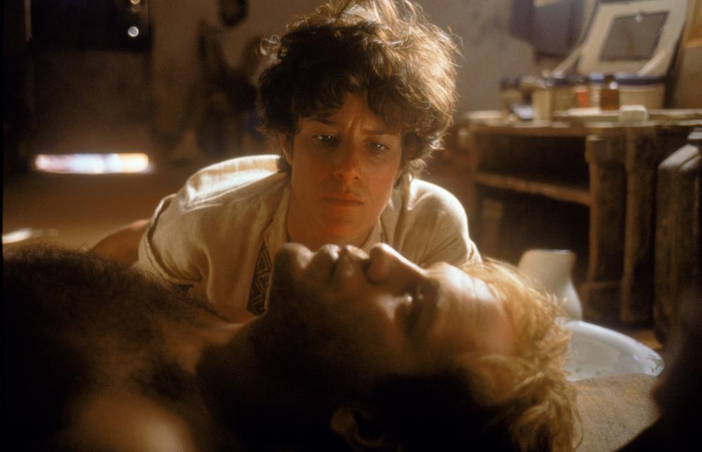 THE SHELTERING SKY, John Malkovich, Debra Winger, 1990, (c) Warner Brothers