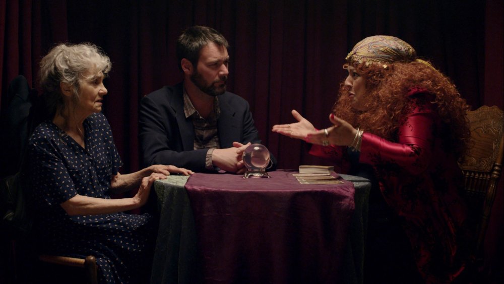 THE PICKLE RECIPE, from left: Lynn Cohen, Jon Dore, Jean Zarzour, 2016. © Adopt Films