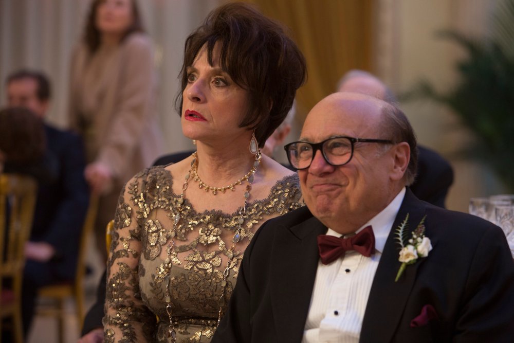 THE COMEDIAN, l-r: Patti LuPone, Danny DeVito, 2016. ph: Alison Cohen Rosa/©Sony Pictures Classics
