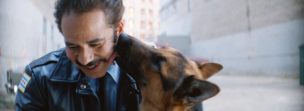A DOG'S PURPOSE, JOHN ORTIZ, ELLIE (VOICE: JOSH GAD), 2017. ©UNIVERSAL PICTURES
