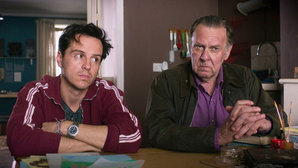 THIS BEAUTIFUL FANTASTIC, FROM LEFT, ANDREW SCOTT, TOM WILKINSON, 2016. ©SAMUEL GOLDWYN FILMS