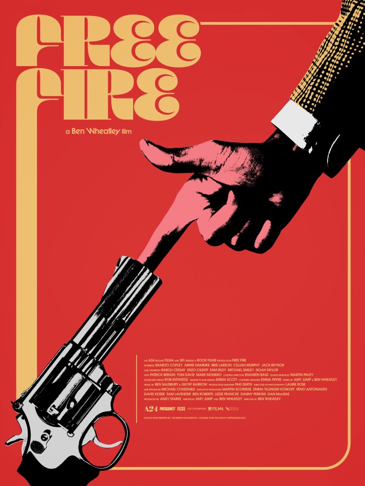 Free Fire Poster, A24