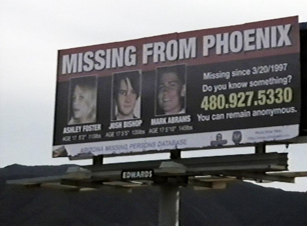 PHOENIX FORGOTTEN, FROM LEFT: CHELSEA LOPEZ, LUKE SPENCER ROBERTS, JUSTIN MATTHEWS, 2017. © FREESTYLE DIGITAL MEDIA