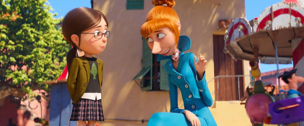 DESPICABLE ME 3, L-R: MARGO (VOICE: MIRANDA COSGROVE), LUCY WILDE (VOICE: KRISTEN WIIG), 2017. ©UNIVERSAL PICTURES