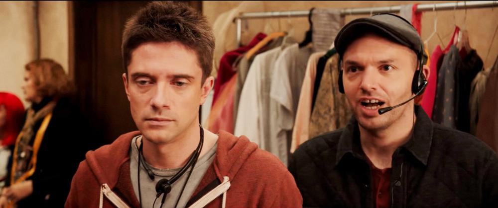OPENING NIGHT, FROM LEFT, TOPHER GRACE, PAUL SCHEER, 2016. ©WOLFE RELEASING