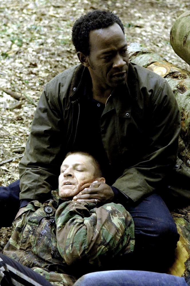 OUTLAW, Lennie James (top), Sean Bean, 2007. ©Magnolia Pictures