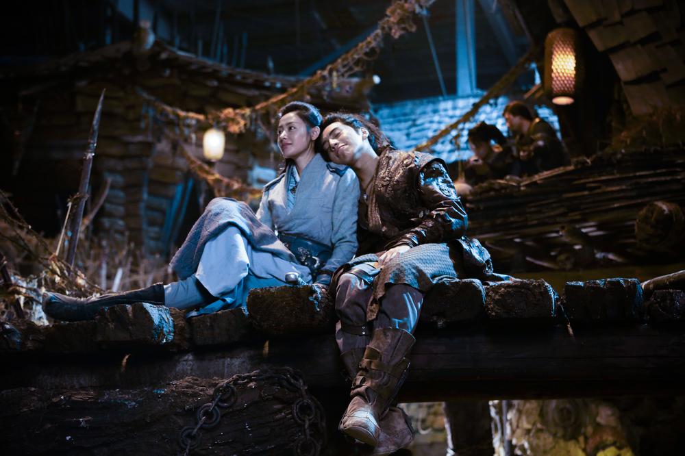 LEGEND OF THE NAGA PEARLS, FROM LEFT: ZHANG TIANAI, DARREN WANG, 2017. © WELL GO USA ENTERTAINMENT