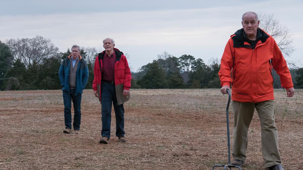 ABUNDANT ACREAGE AVAILABLE, FROM LEFT: STEVE COULTER, MAX GAIL, FRANCIS GUINAN, 2017. PH: DIANA GREENE/© GRAVITAS VENTURES