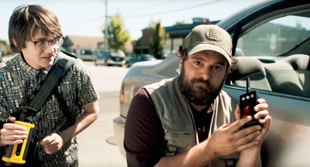 KILLING GUNTHER, FROM LEFT, PAUL BRITTAIN, BOBBY MOYNIHAN, 2017. ©SABAN FILMS