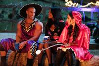 BOO 2! A MADEA HALLOWEEN, (AKA TYLER PERRY'S BOO 2! A MADEA HALLOWEEN), FROM LEFT, YOUSEF ERAKAT, DIAMOND WHITE, INANNA SARKIS, 2017. PH: CHIP BERGMAN. ©LIONSGATE