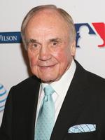 Dick Enberg at arrivals for Tony La Russa''s 3rd Annual Leaders & Legends Gala Benefitting the Animal Rescue Foundation (ARF), MGM Grand Casino Resort, Las Vegas, NV November 22, 2014. Photo By: James Atoa