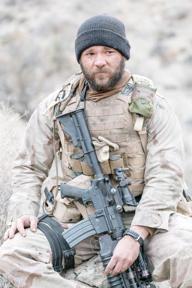 12 STRONG, AUSTIN HEBERT, 2018. PH: DAVID JAMES/© WARNER BROS. PICTURES