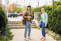 SLICE, L-R: JOE KEERY, RAE GRAY, 2018. © A24