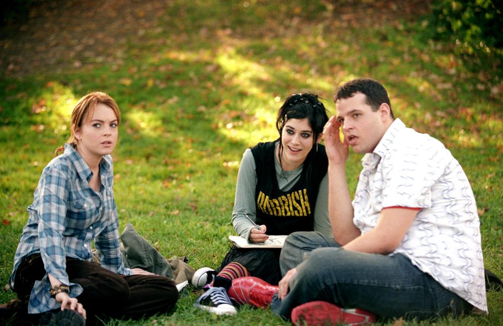 MEAN GIRLS, Lindsay Lohan, Lizzy Caplan, Daniel Franzese, 2004, (c) Paramount