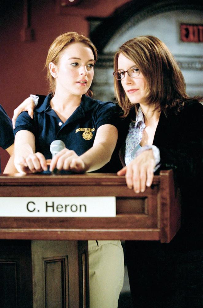 MEAN GIRLS, Lindsay Lohan, Tina Fey, 2004, (c) Paramount