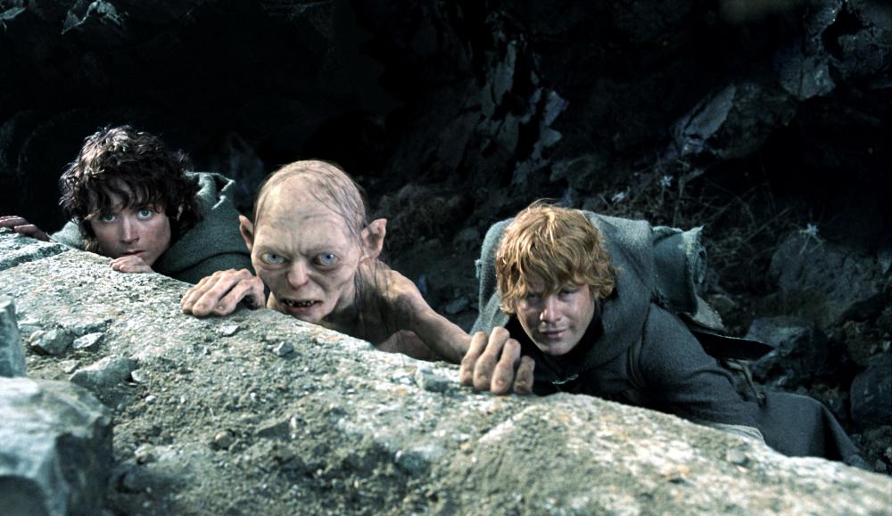 THE LORD OF THE RINGS: THE RETURN OF THE KING, Elijah Wood, Andy Serkis, Sean Astin, 2003, (c) New Line