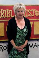 Joanna Bacon attends HORRIBLE HISTORIES: THE MOVIE - ROTTEN ROMANS World Premiere at Odeon Leicester Square, London, July 7, 2019. Photoshot/Everett Collection,