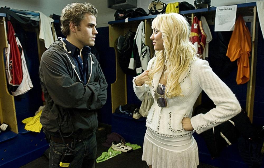 KILLER MOVIE, from left: Paul Wesley, Kaley Cuoco, 2008. ©Peace Arch