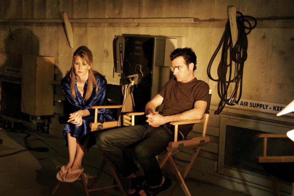INLAND EMPIRE, Laura Dern, Justin Theroux, on set, 2006. ©Studio Canal