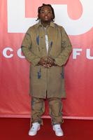 MILAN, ITALY - FEBRUARY 23: Gunna attends the Diesel Fashion Show during Milan Fashion Week Womenswear Fall/Winter 2022/23 on February 23, 2022 in Milan, Italy. (Photo by Stefania M. D'Alessandro/Getty Images for Diesel)