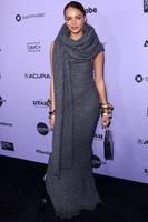 Leslie Grace attends 'In The Summers' screening, Sundance Film Festival, Park City, Utah, USA - 22 Jan 2024, Mandatory Credit: Photo by Michael Hurcomb/Shutterstock for Sundance (14311962ap).