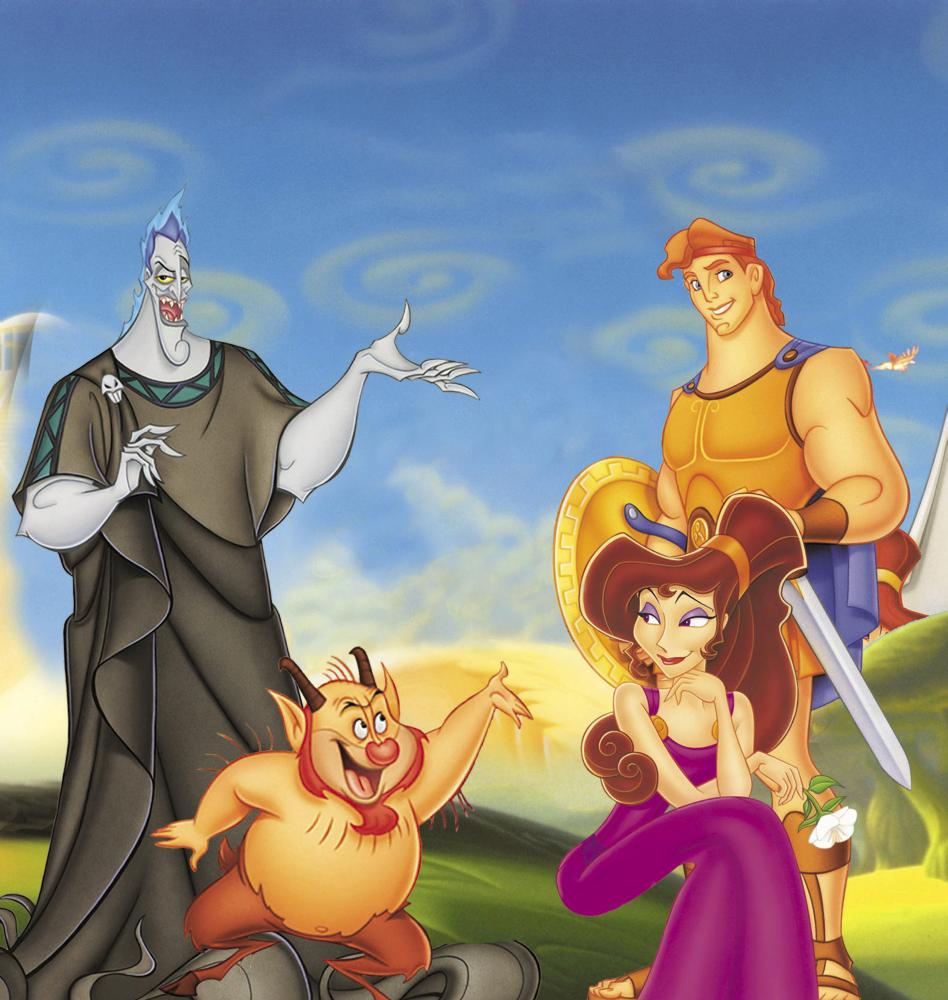 HERCULES, Hades, Philoctetes, Megara, Hercules, 1997, ©Walt Disney Pictures