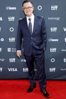 Woo Min-ho attends the premiere of 'Harbin' during the 2024 Toronto International Film Festival at Roy Thomson Hall on September 08, 2024 in Toronto, Ontario. (Photo by Jeremy Chan/Getty Images), TORONTO, ONTARIO - SEPTEMBER 08.