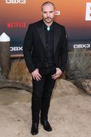 Michael Milligan arrives at the Los Angeles Premiere Of Netflix's 'Outer Banks' Season 3 held at the Regency Village Theatre on February 16, 2023 in Westwood, Los Angeles, California, United States.Los Angeles Premiere Of Netflix's 'Outer Banks' Season 3, Regency Village Theatre, Westwood, Los Angeles, California, United States - 16 Feb 2023 Mandatory Credit: Photo by Image Press Agency/NurPhoto/Shutterstock (13771888hz)