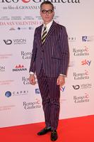 Maurizio Lombardi attends the red carpet of movie 'Romeo è Giulietta' at The Space Cinema Moderno.Romeo è Giulietta red carpet in Rome, Italy - 14 Feb 2024, Mandatory Credit: Photo by Mario Cartelli/SOPA Images/Shutterstock (14348496ac).