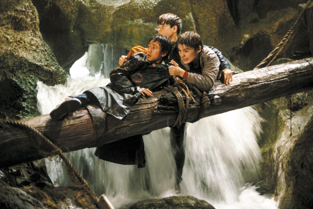 THE GOONIES, Jonathan Ke Quan, Corey Feldman, Sean Astin, 1985, (c) Warner Brothers