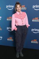 Mel Giedroyc attends the photocall for the 'Last One Laughing' Series Two launch at The Cinema In The Power Station on March 16, 2026 in London, England. (Photo by Mike Marsland/WireImage) LONDON, ENGLAND - MARCH 16: