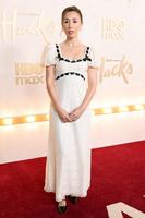 Caitlin Reilly attends the Los Angeles Premiere of HBO's 'Hacks' Season 5 at Private Location on April 08, 2026 in Los Angeles, California. (Photo by Amy Sussman/Getty Images) LOS ANGELES, CALIFORNIA - APRIL 08: