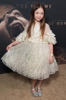 Emily Mitchell attends 'Lee Cronin's THE MUMMY' special screening at Hollywood Post 43 - American Legion on April 9, 2026 in Hollywood, California. (Photo by David Jon/Getty Images for Warner Bros. Pictures) HOLLYWOOD, CALIFORNIA - APRIL 9: