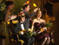 FULL OF IT, Ryan Pinkston (left, in chair), Amanda Walsh (right), 2007. ©New Line Cinema