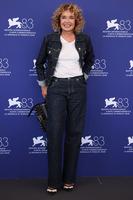 Valeria Golino attends the 'Nessun Dolore' Photocall during the 83rd Venice International Film Festival at Palazzo del Casino on September 03, 2026 in Venice, Italy. (Photo by Carlo Paloni/Getty Images) VENICE, ITALY - SEPTEMBER 03: