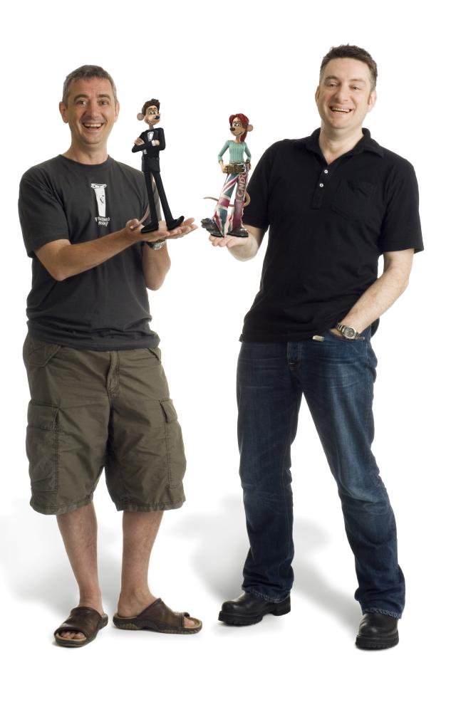 FLUSHED AWAY, director Sam Fell, Roddy, Rita, Director David Bowers, 2006. ©DreamWorks