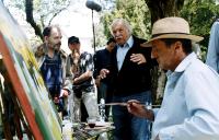 CONVERSATIONS WITH MY GARDENER, (aka DIALOGUE AVEC MON JARDINIER), Jean-Pierre Darroussin (left), director Jean Becker (second from right), Daniel Auteuil (right), on set, 2007. ©Studio Canal