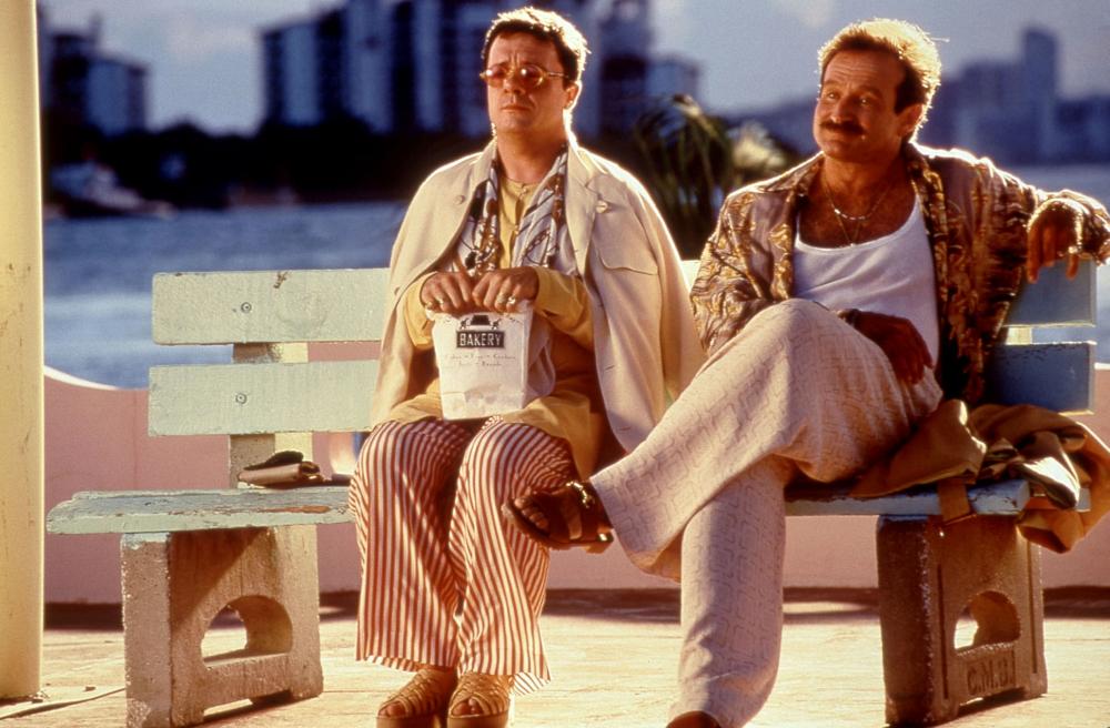 THE BIRDCAGE, Nathan Lane, Robin Williams, 1996, © United Artists /