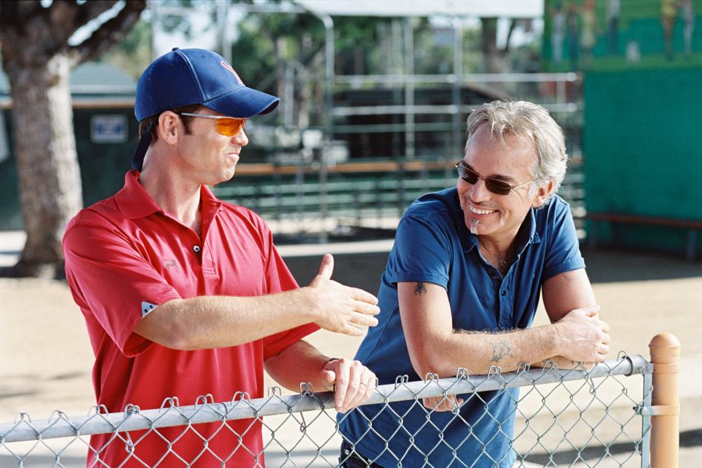 THE BAD NEWS BEARS, Greg Kinnear, Billy Bob Thornton, 2005, (c) Paramount