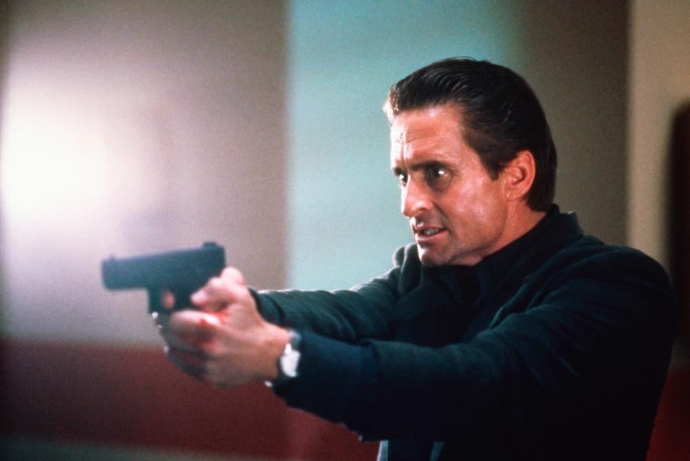 BASIC INSTINCT, Michael Douglas, 1992, (c) TriStar