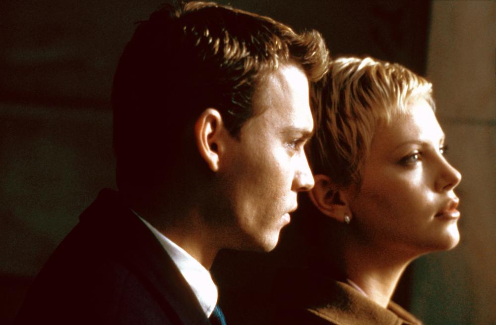THE ASTRONAUT'S WIFE, Johnny Depp, Charlize Theron, 1999, (c) New Line