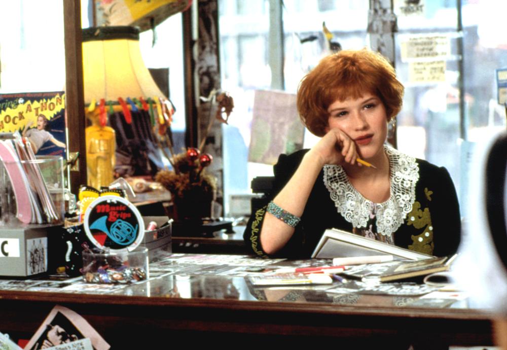 PRETTY IN PINK, Molly Ringwald, 1986