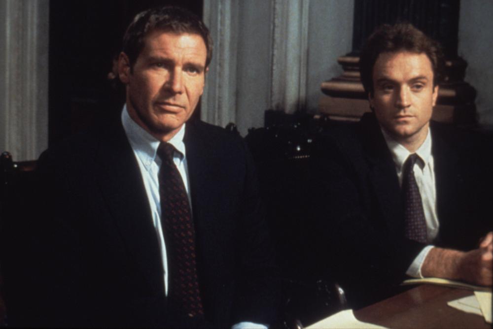 PRESUMED INNOCENT, Harrison Ford, Bradley Whitford, 1990, (c)Warner Bros.
