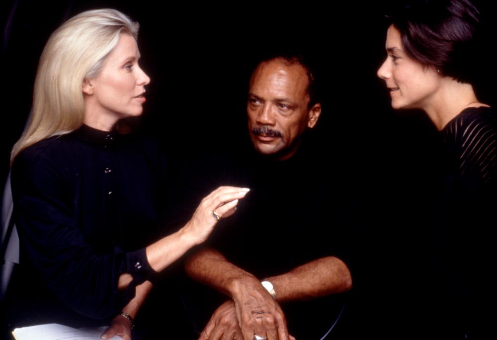 LISTEN UP: THE LIVES OF QUINCY JONES, producer Courtney Sale Ross, Quincy Jones, director Ellen Weissbrod, 1990, (c)Warner Bros.