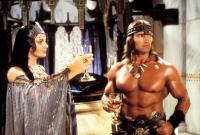 CONAN THE DESTROYER, Sarah Douglas, Arnold Schwarzenegger, 1984