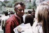 THE CHARGE OF THE LIGHT BRIGADE, director Tony Richardson on set, 1968